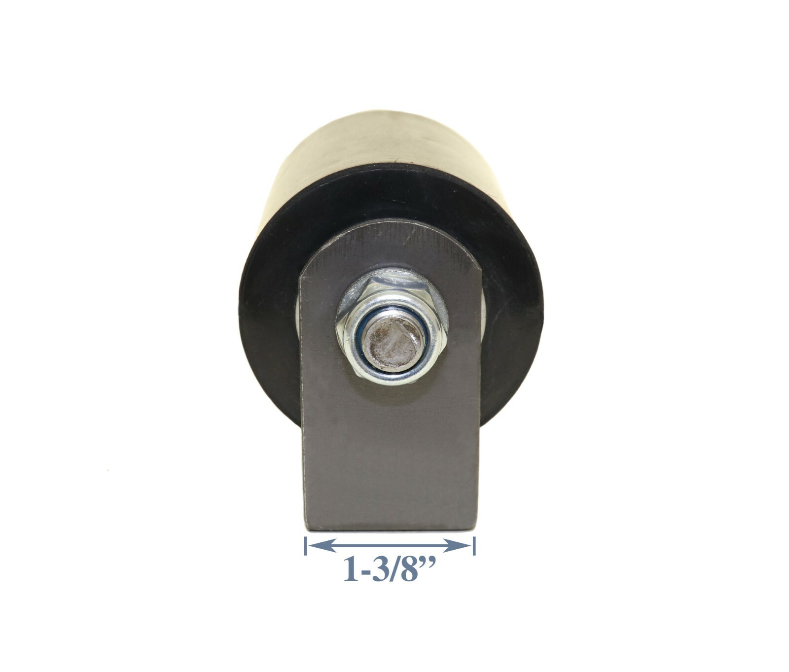 3" Top Guide Rubber Roller for Slide Rolling Gate Metal Door Wheel | Lot 2