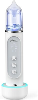 HEYVALUE Nasal Aspirator for toddler, Upgraded Electric Nose Suction for Baby