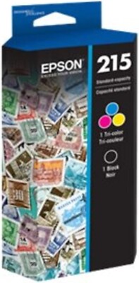EPSON 215 Ink Standard Capacity Black & Color Cartridge Combo Pack (T215120-BCS)