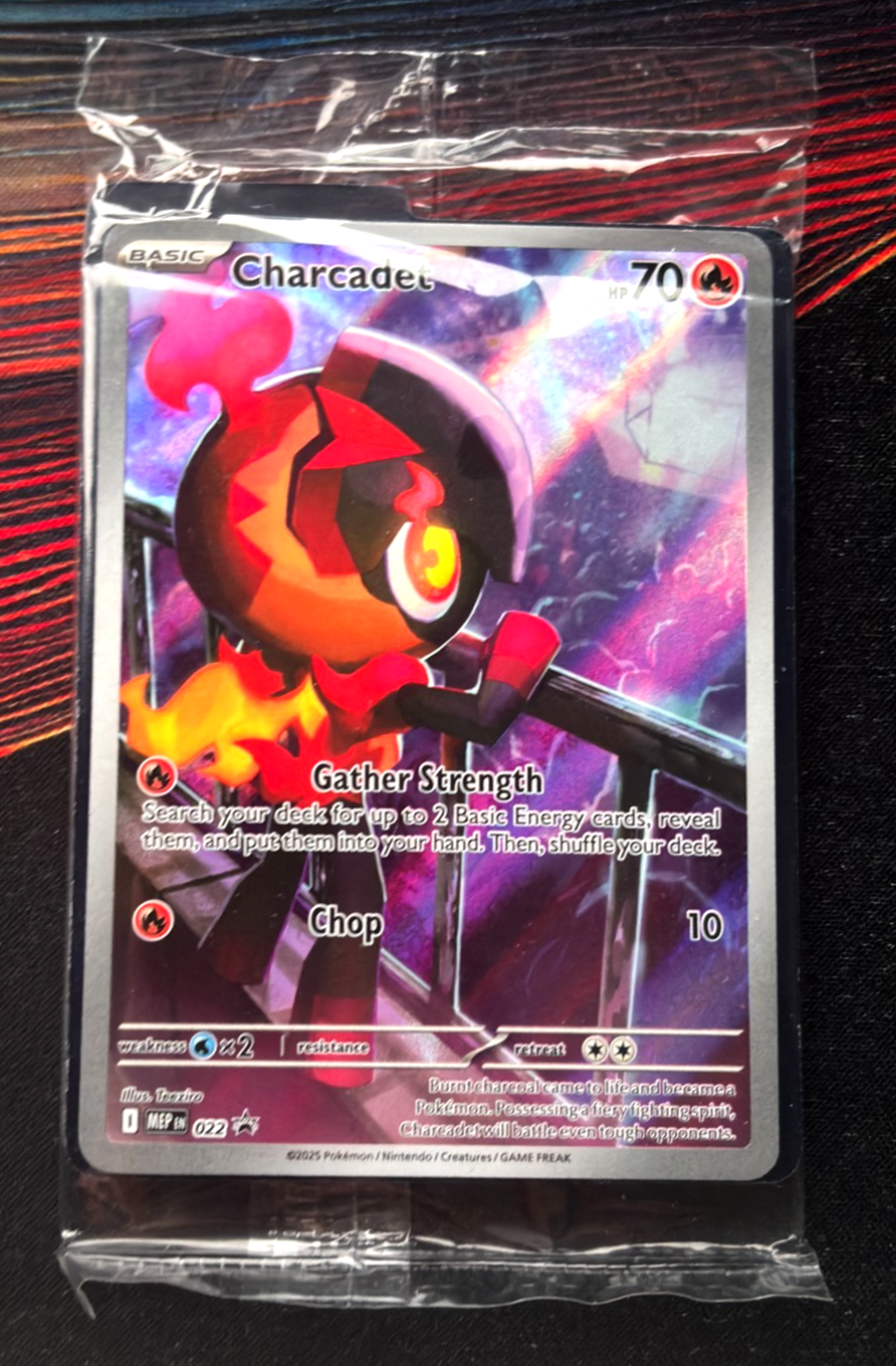 Charcadet MEP022 Black Star Promo Pokemon SEALED