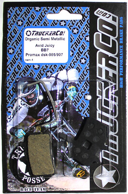 TruckerCo Org Semi Metallic Disc Brake Pads AVID Juicy Seven 7 5 3 3.5  BB7 osm1