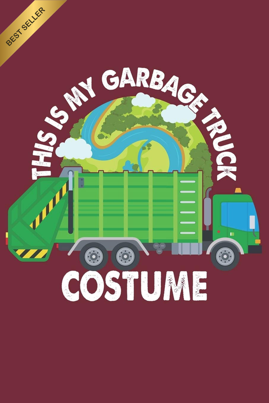 This Is My Garbage Truck Costume: Lined Notebook