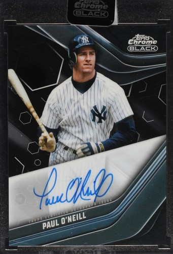 2023 Topps Chrome Black - Paul O'Neill #CBA-PO