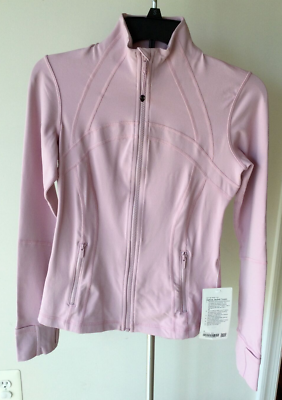 NWT Lululemon Define Jacket *Luon Pink Peony Size 8 - LW4AWKS PKPI