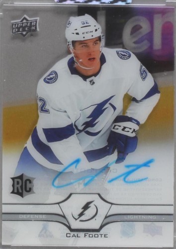 2020-21 Upper Deck Clear Cut - Cal Foote #CC-CF