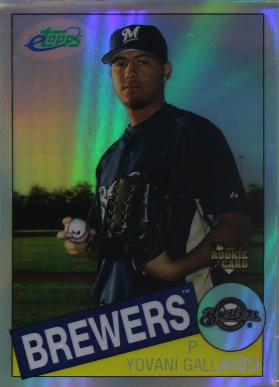 2007 eTopps - Yovani Gallardo #53