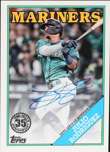 2023 Topps Series 1 - Julio Rodriguez #88BA-JROD