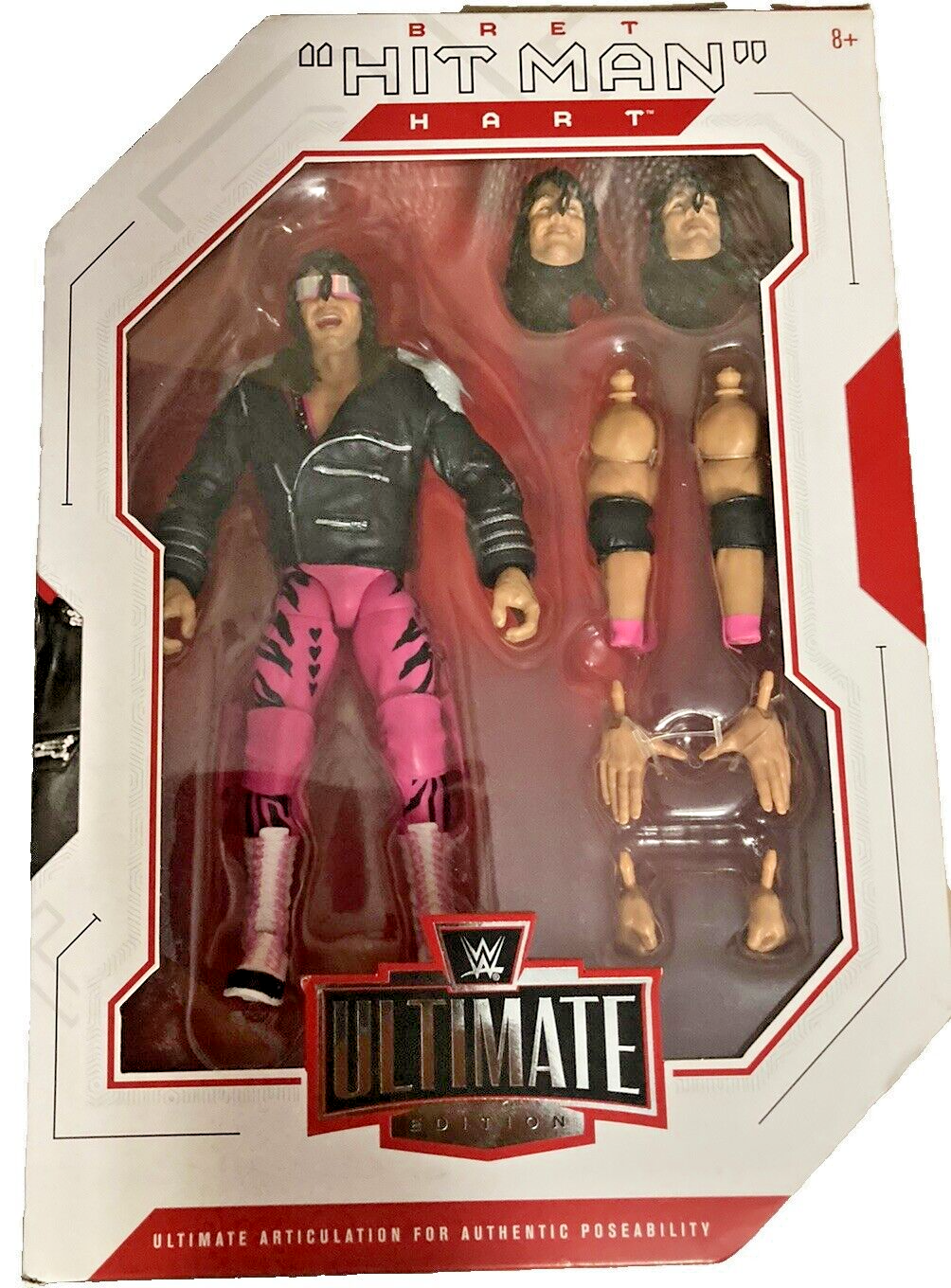 Mattel WWE Ultimate Edition Bret “Hit Man” Hart Wrestling Mattel WWE Ultimate Edition Bret “Hit Man” Hart Wrestling