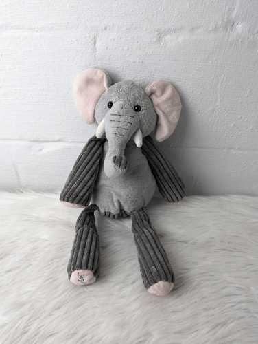 Scentsy Buddy Ollie Elephant Plush Gray 15" Stuffed Animal L