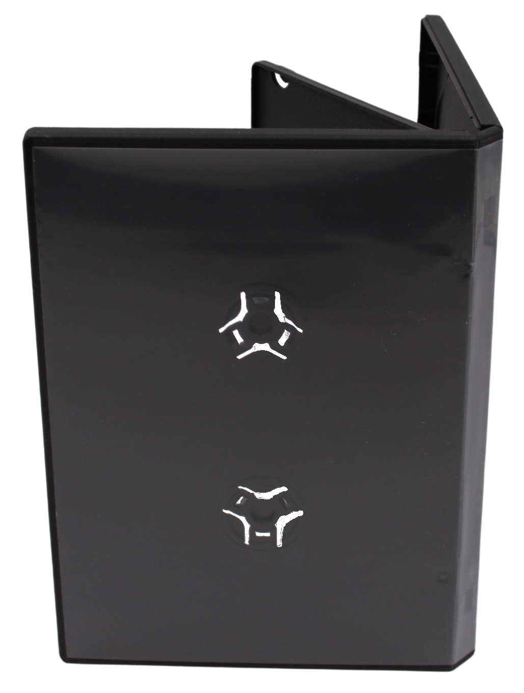 New Standard Black 6-Disc DVD Replacement 14mm Case Premium Movie Storage Shell