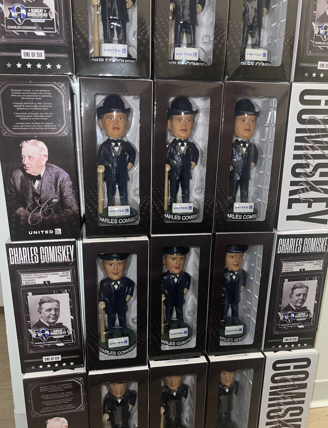 Charles Comiskey Bobblehead Chicago White Sox SGA 5/25/25