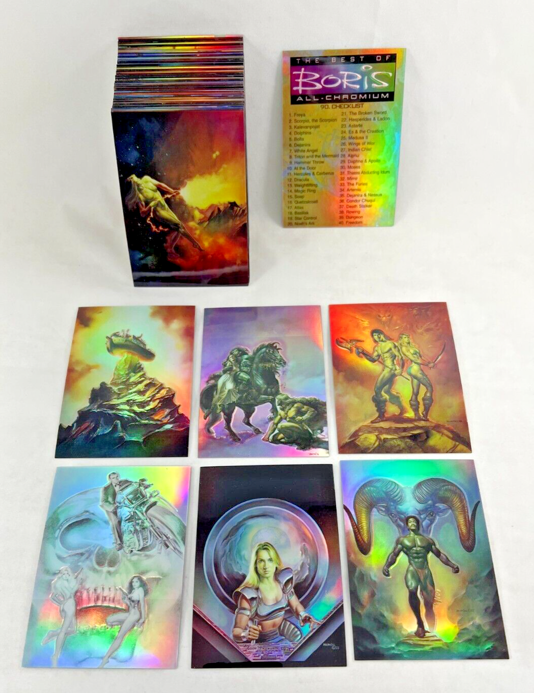 THE BEST OF BORIS VALLEJO Comic Images 1995 Complete