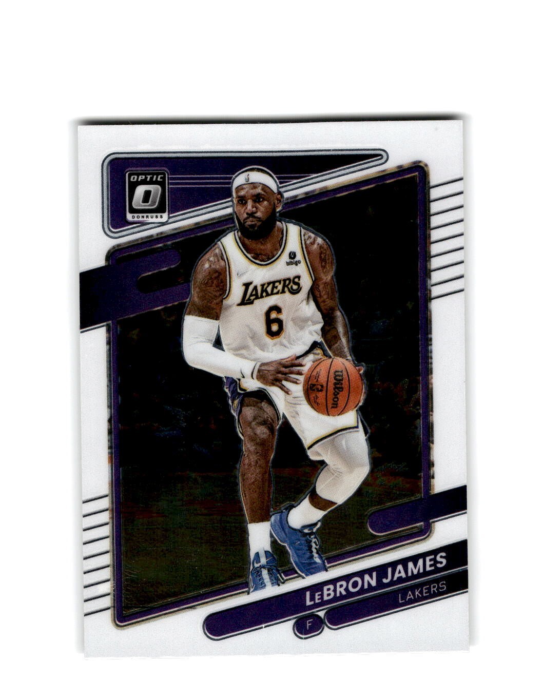 2021-22 Panini Donruss Optic Basketball Lebron James No.41