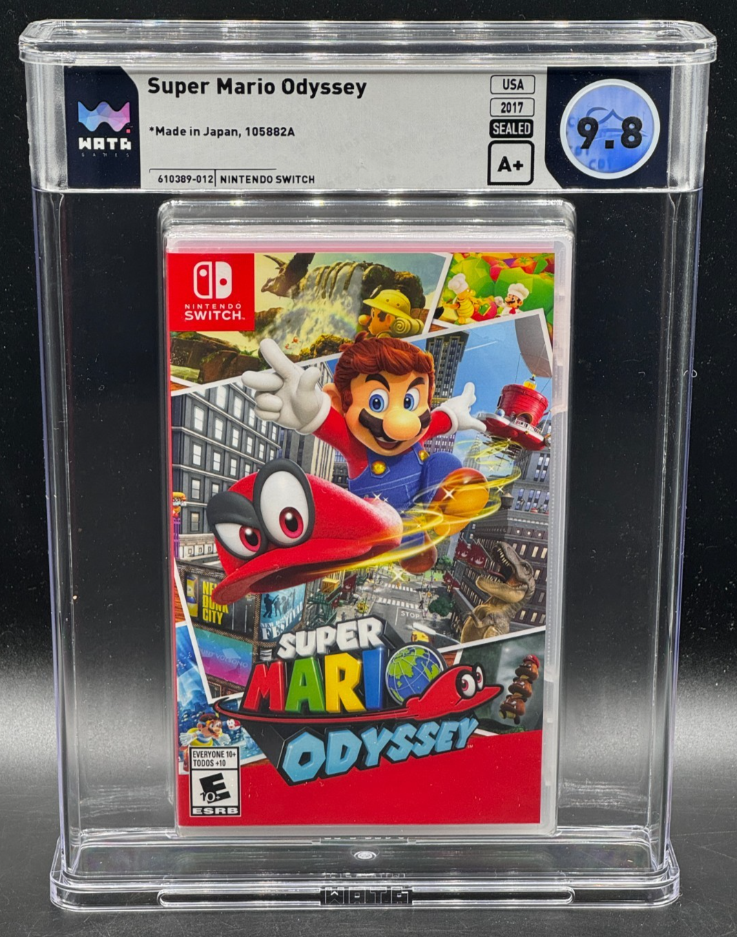 Super Mario Odyssey Nintendo Switch First Print Sealed New
