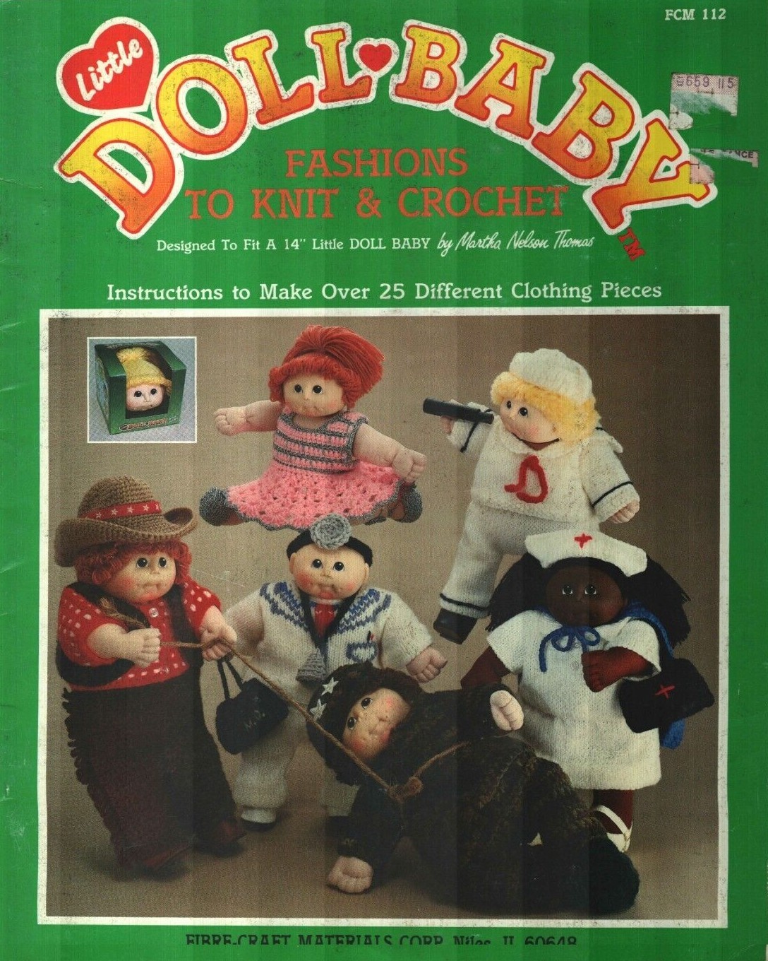 USED LITTLE DOLL BABY 14