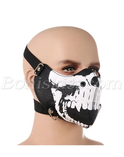 Punk Seal Skull Half Face Mask Ski Neck Snowboard Motorcycle