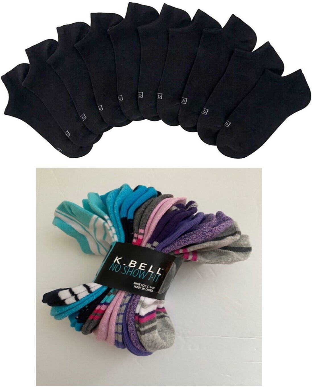 9 Pair Black Or Color Variety New