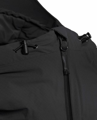 DNS ALPHA DNS ALPHA HEAVY INSULATION HOODY BLACK TAKTISCHER HOODIE KÄLTE SCHUTZ