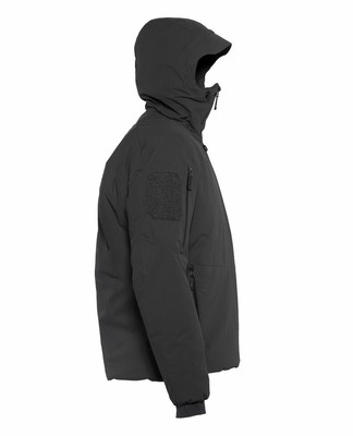 DNS ALPHA DNS ALPHA HEAVY INSULATION HOODY BLACK TAKTISCHER HOODIE KÄLTE SCHUTZ