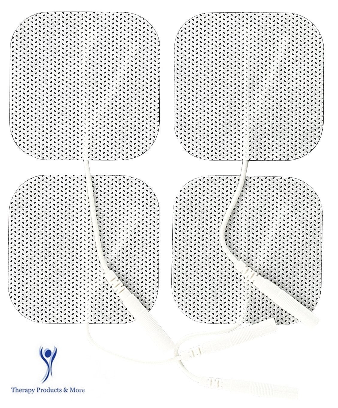 8 Square Replacement Electrode Pads for Bluestone TENS Pulse M...