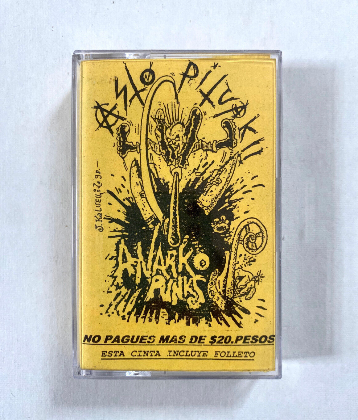 Asto Pituak Anarko Punks (1998) Spanish Punk Tape Sin Dios