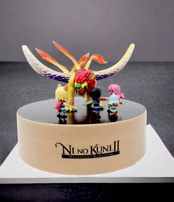 Ni No Kuni II 2: Collector's Edition Chibi Rotating Mechanical Diorama NEW MISB