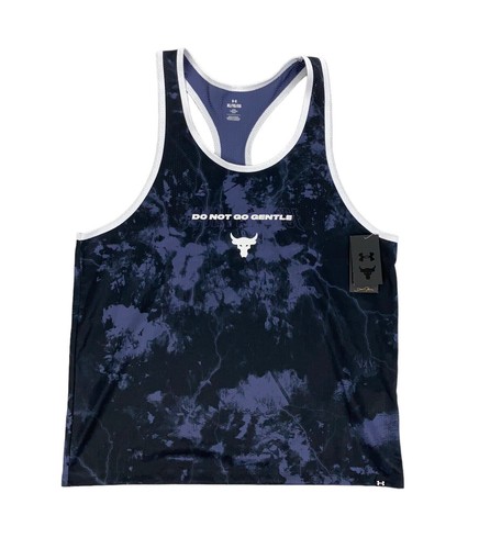 

НОВИНКА Under Armour x Project Rock Do Not Go Gentle Свободная майка мужская, размер, Черный