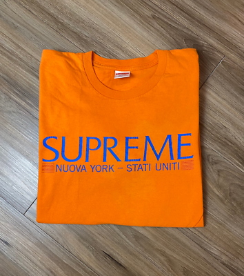 Supreme Nuova York Tee Orange