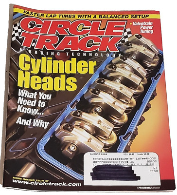 Circle Track Tech Magazine August 2005 Valve Control Cylinder Heads