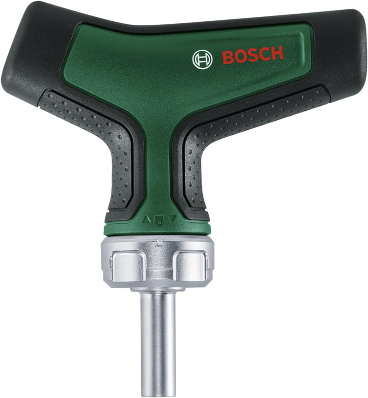 Bit Ratchet Screwdriver T-Handle (High-Torque Ratchet; 36 Teeth; Max Torque 46 N