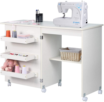Fold up sewing machine table online