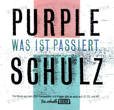 Purple Schulz - Was Ist Passiert 7in 1989 (VG/VG) .*