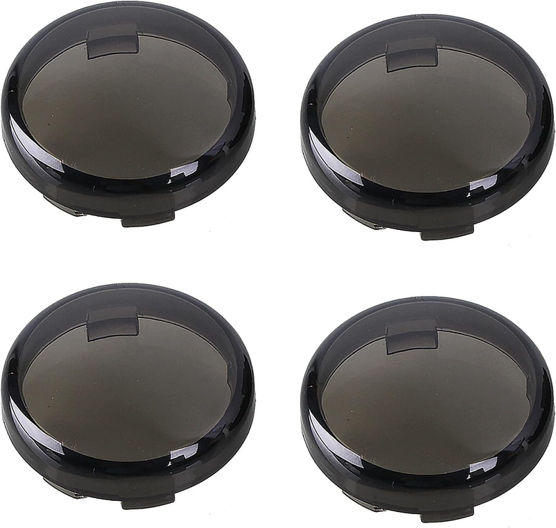 Smoke Bullet Turn Signal Lens Cover, 4Pcs 2 Inch Signal Light Covers Compatible