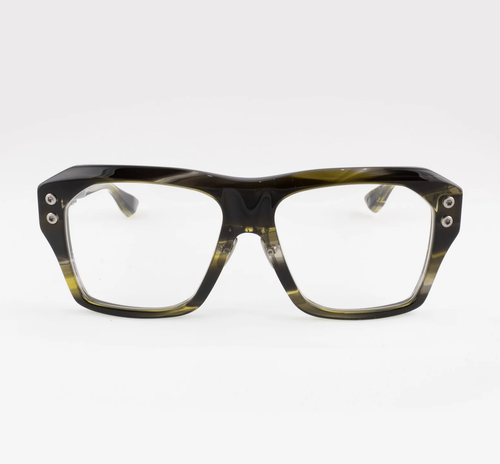 DITA DITA DTX417-A-03 GRAND-APX CYBER SMOKE - BLACK IRON EYEGLASSES
