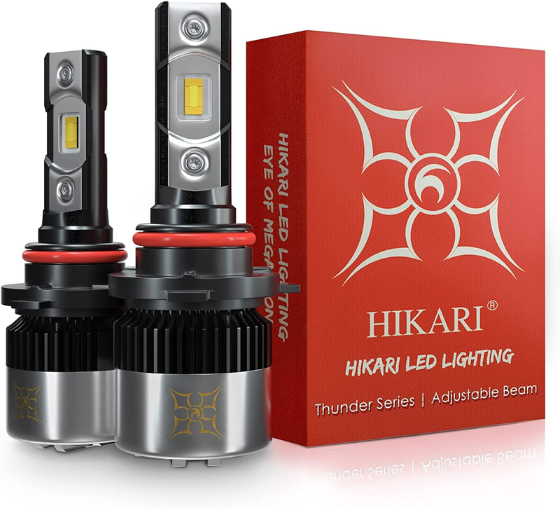 Hikari 9005/HB3/9145 LED Fog Light Bulbs,12,000LM High Lumens,30W Thunder LED Eq