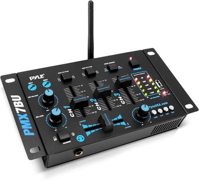 3 Wireless Audio Machine-3 Channel Bluetooth Compatible DJ Controller