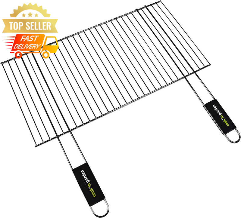 Cook'Ingarden GR009 BBQ Grill, Outdoor Charcoal Barbecue, Portable Cooking