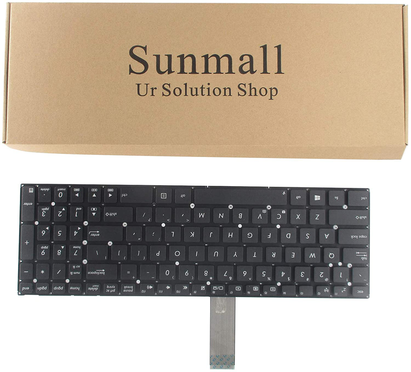 SUNMALL Keyboard Replacement for Asus R510L X550 X550Ca K550