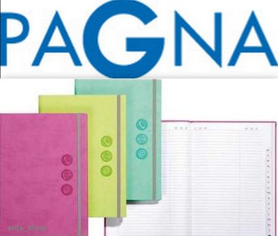 PAGNA Adressbuch Trend A6 Adressregister Telefonbuch Notizbuch A-Z NEU&OVP
