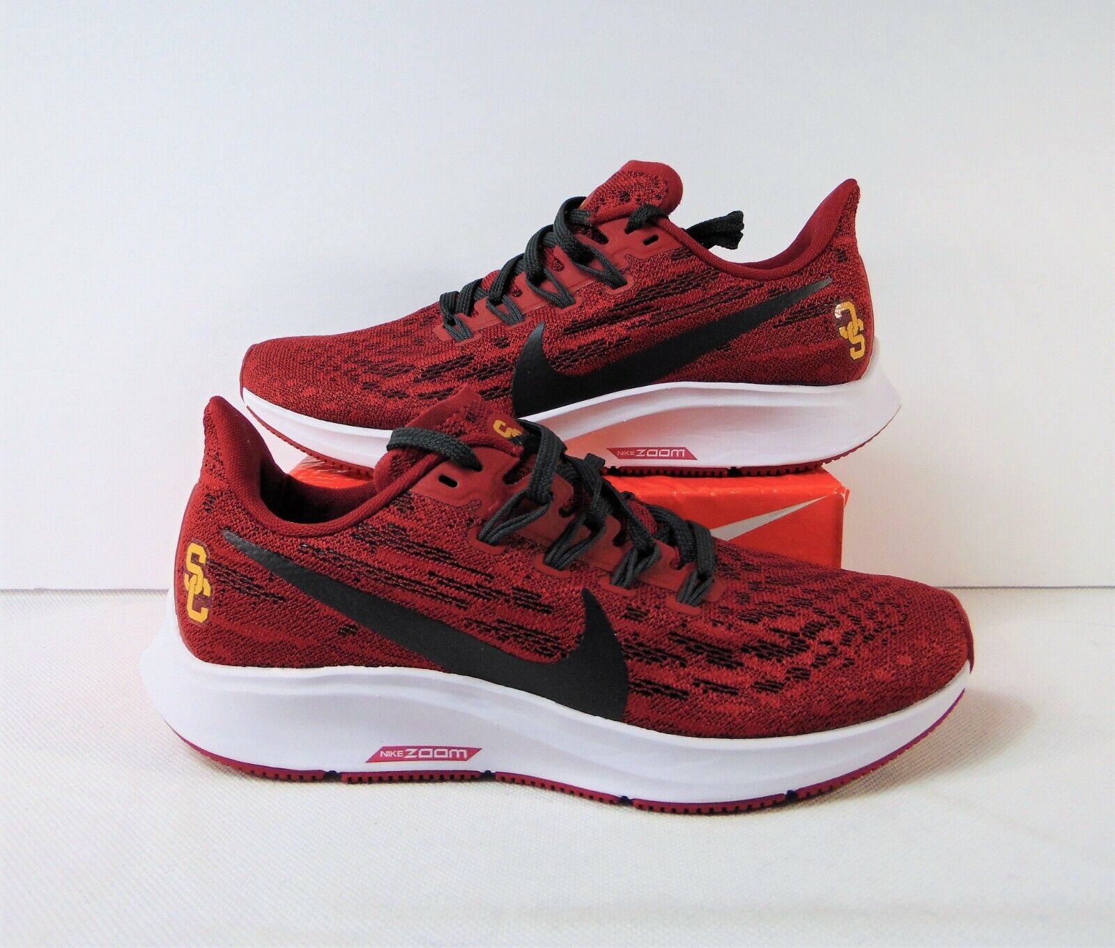 Nike Air Zoom Pegasus 36 USC Trojans Womens Training Shoes Nike Air Zoom Pegasus 36 USC Trojans Womens Training Shoes