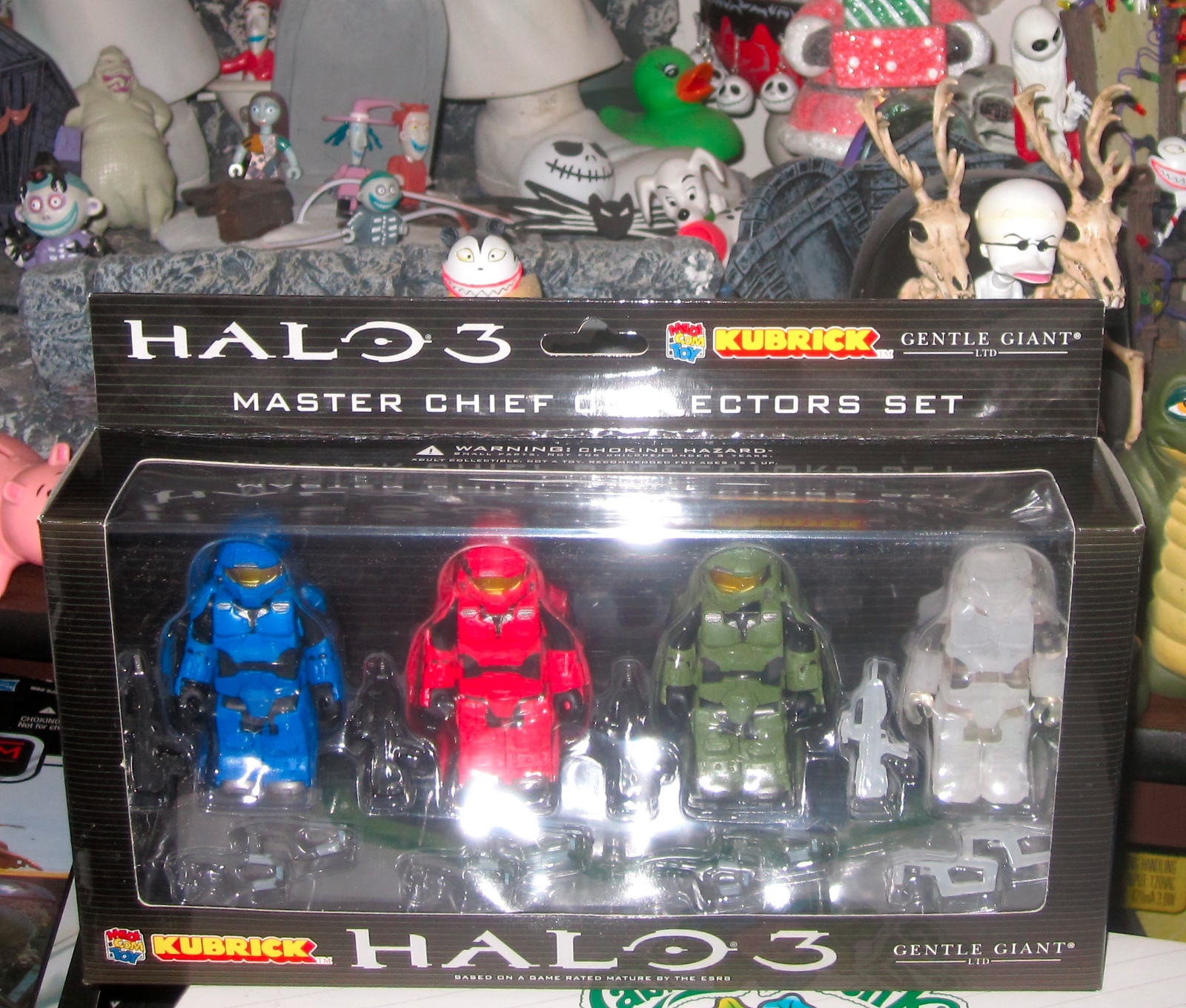 MEDICOM/GENTLE GIANT 2007 HALO 3 MASTER CHIEF KUBRICK 4