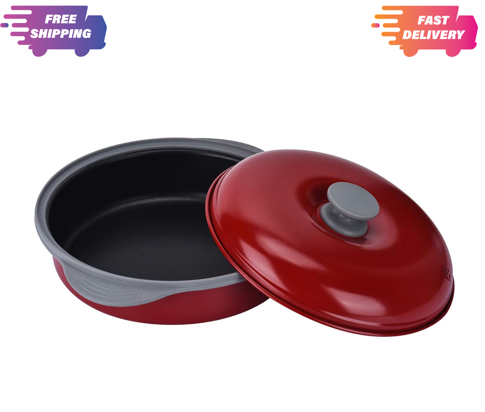 Microwave Crisper Pan Skillet Grill & Frying P