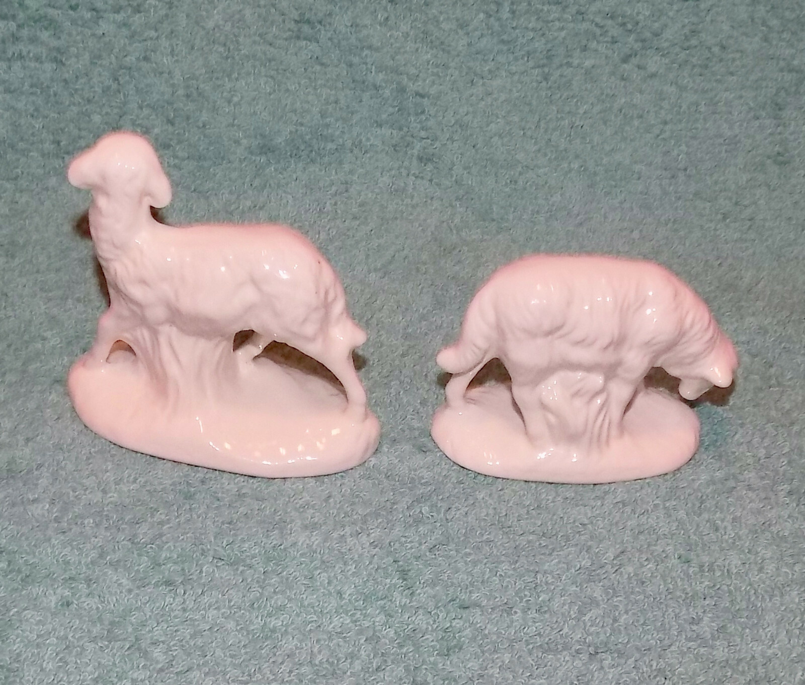 Lamb Sheep set Nativity Ceramic Figurine