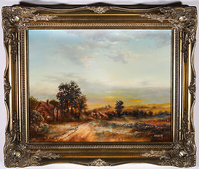Wheeler - 20th Century Oil, Sunset Over A Country Lane