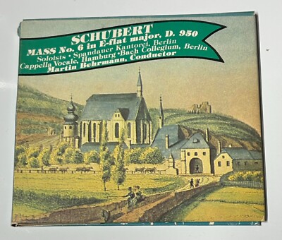 FRANZ SCHUBERT - Schubert: Mass No. 6 In E-flat Major, D. 950 - CD