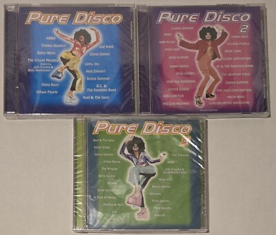 Pure Disco 1 2 3 CD Set New/Sealed HTF