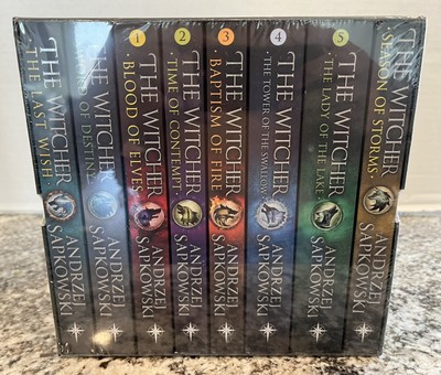NEW The Witcher Complete Collection 8 Books Series Library Set - Now on Netflix