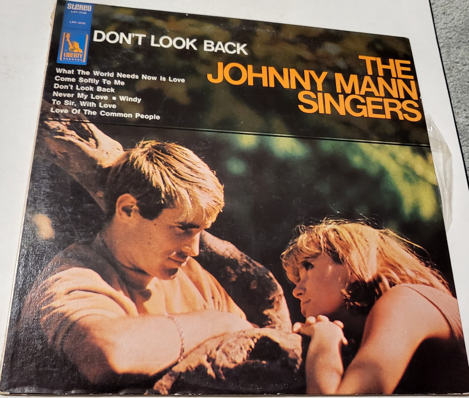 The Johnny Mann Singers Don't Look Back 1967 Liberty LST