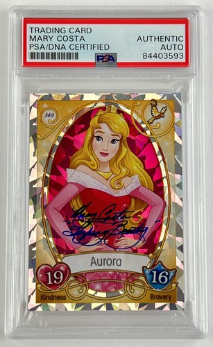 【Disney】Mary Costa サイン ＊PSA認証済み MARY COSTA signed TRADING CARD Sleeping Beauty Disney