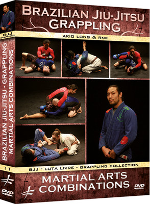 BJJ & Grappling Martial Arts Combinations DVD by Akio Long & Rnk